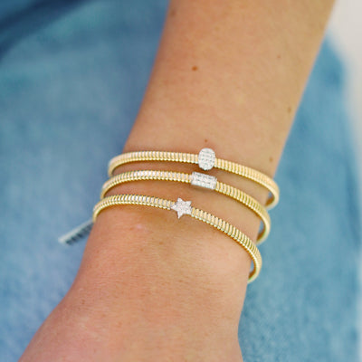 0.17ctw Diamond Bangle Bracelet