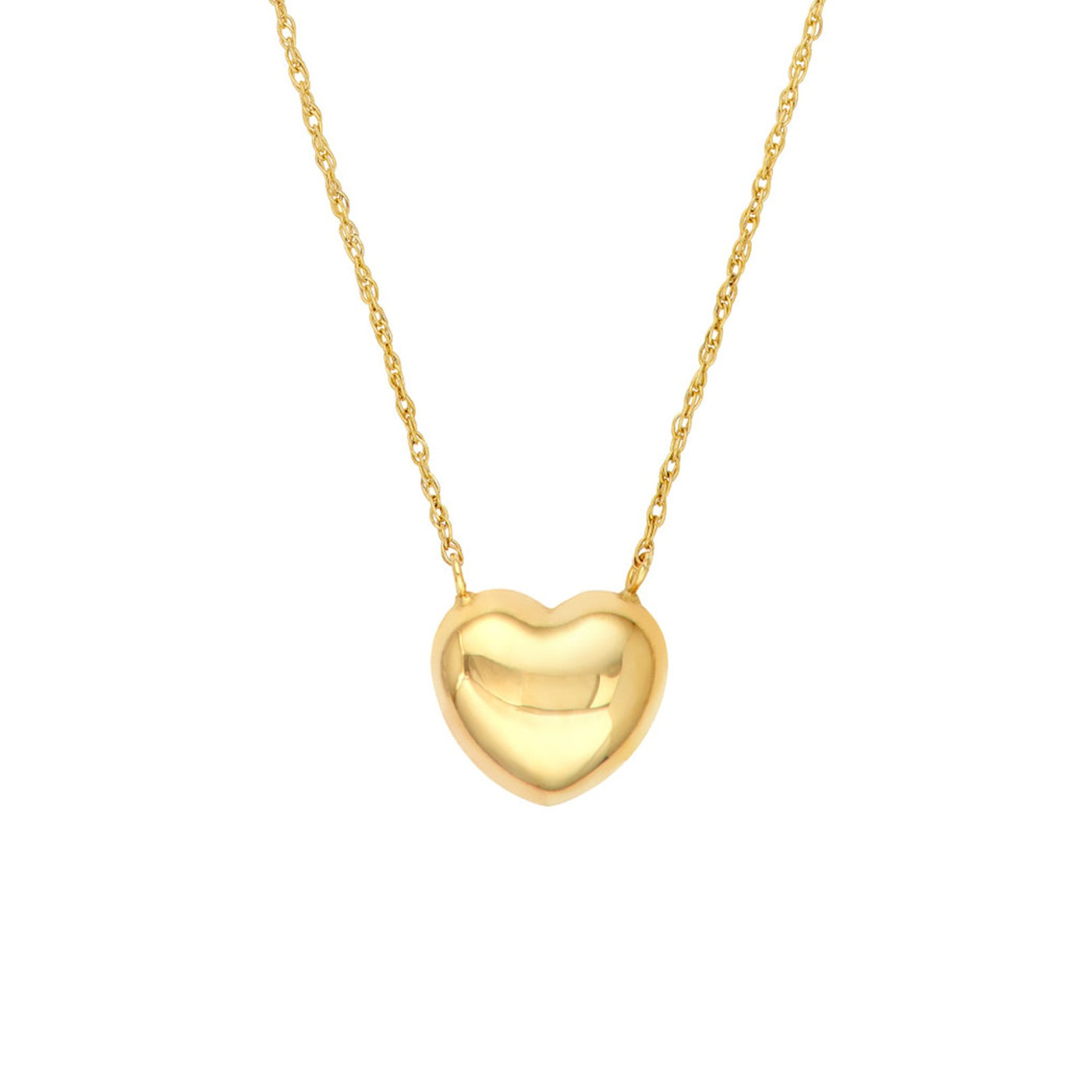 Puff Heart Necklace