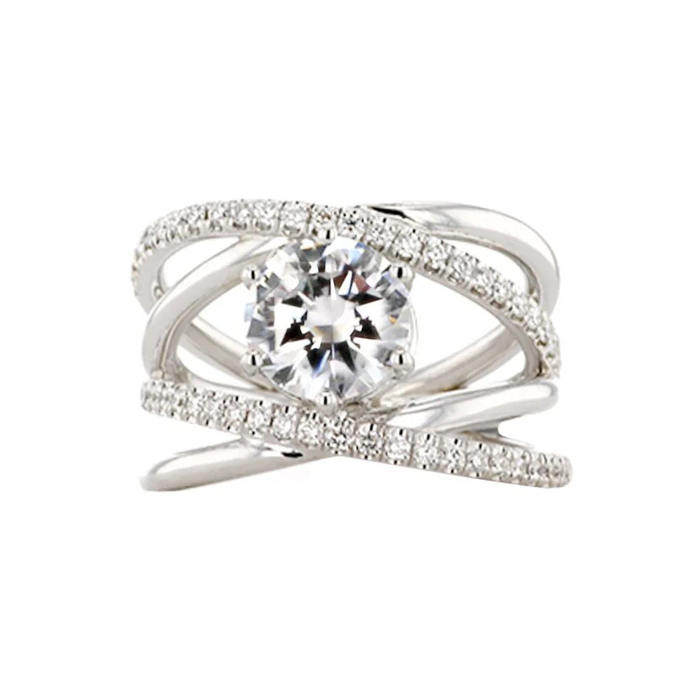 0.40 ctw Diamond Solitaire Engagement Ring
