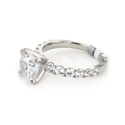 1.01 ctw Diamond Solitaire Engagement Ring