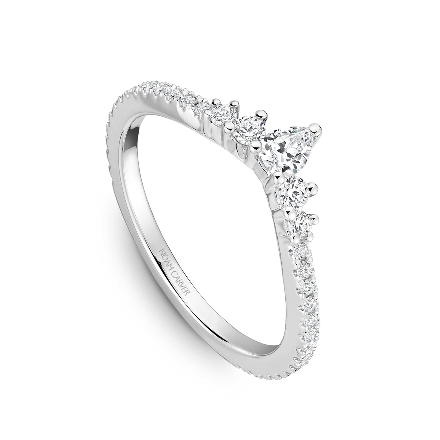 0.35 ctw Diamond Contour Band