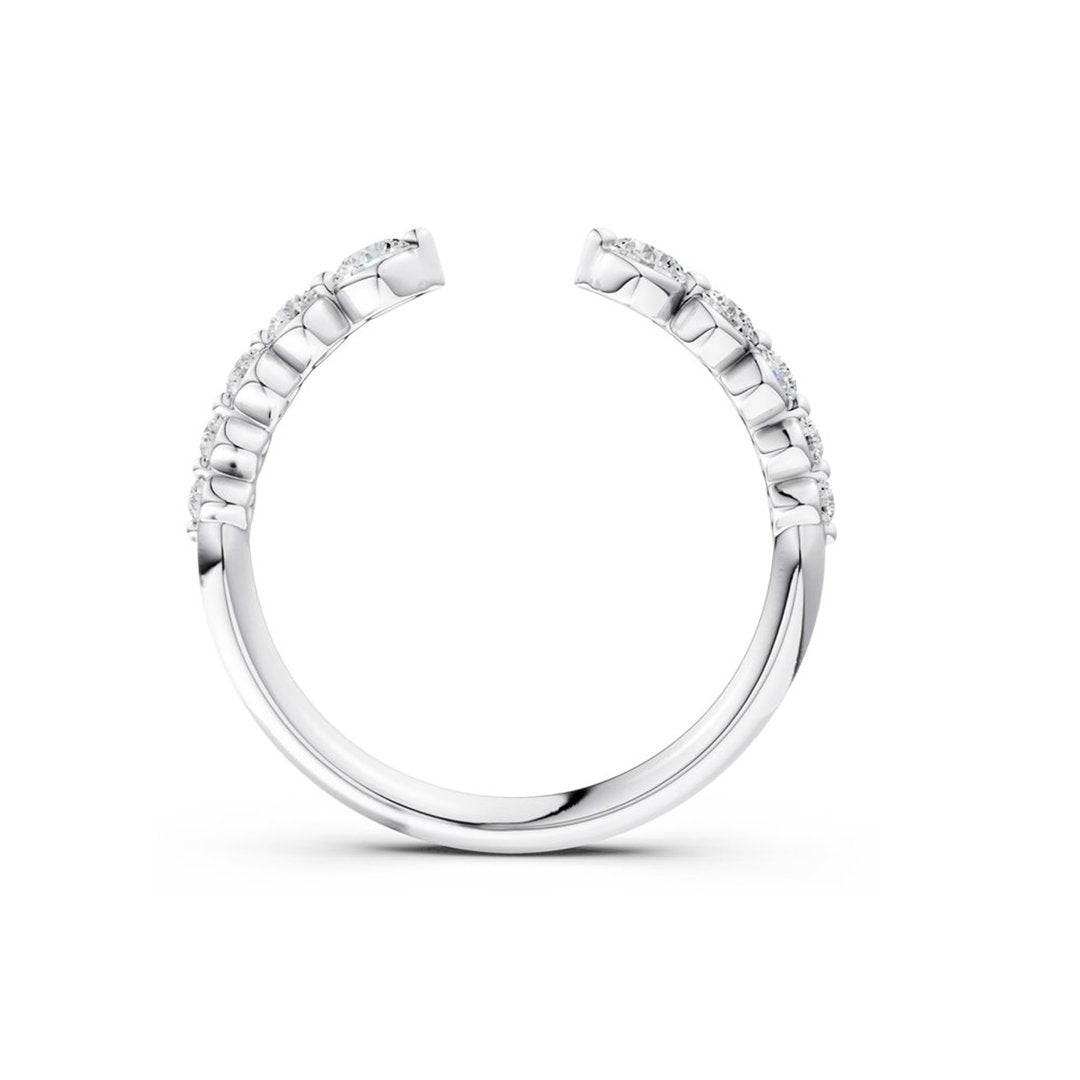 0.37 ctw Diamond Split Top Band