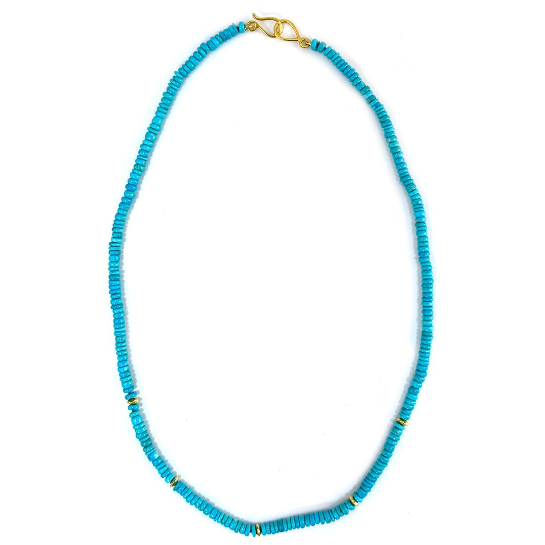 Turquoise Bead Necklace