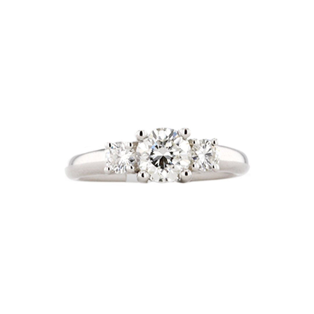 1.33 ctw Diamond Three-Stone Engagement Ring