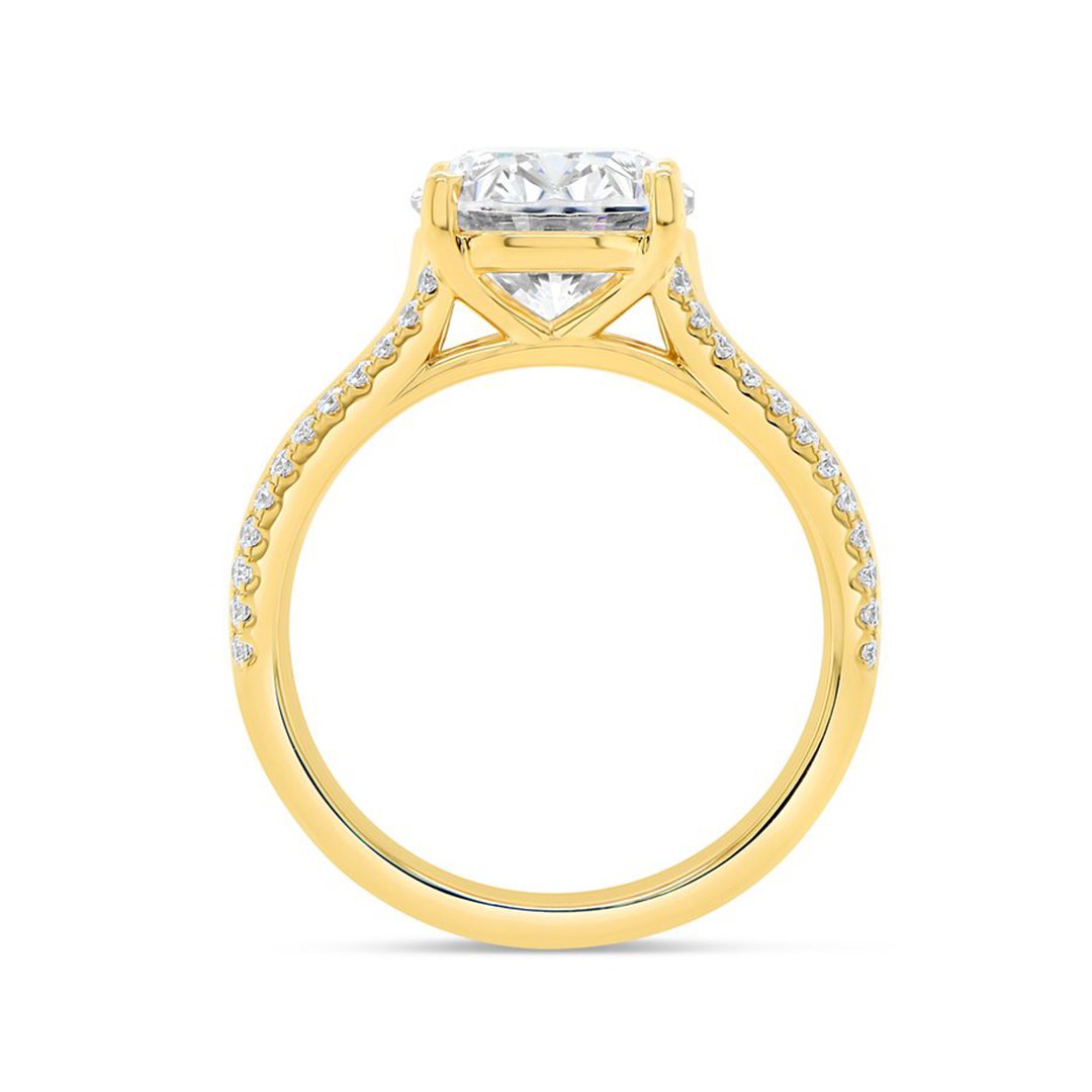 0.28 ctw Diamond Solitaire Engagement Ring
