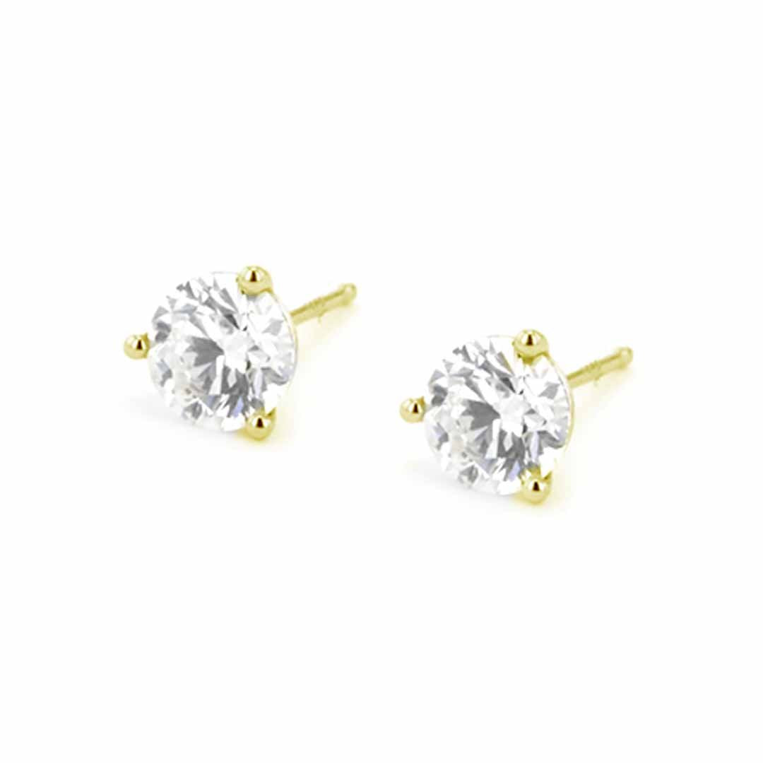 0.97 ctw Diamond Stud Earrings