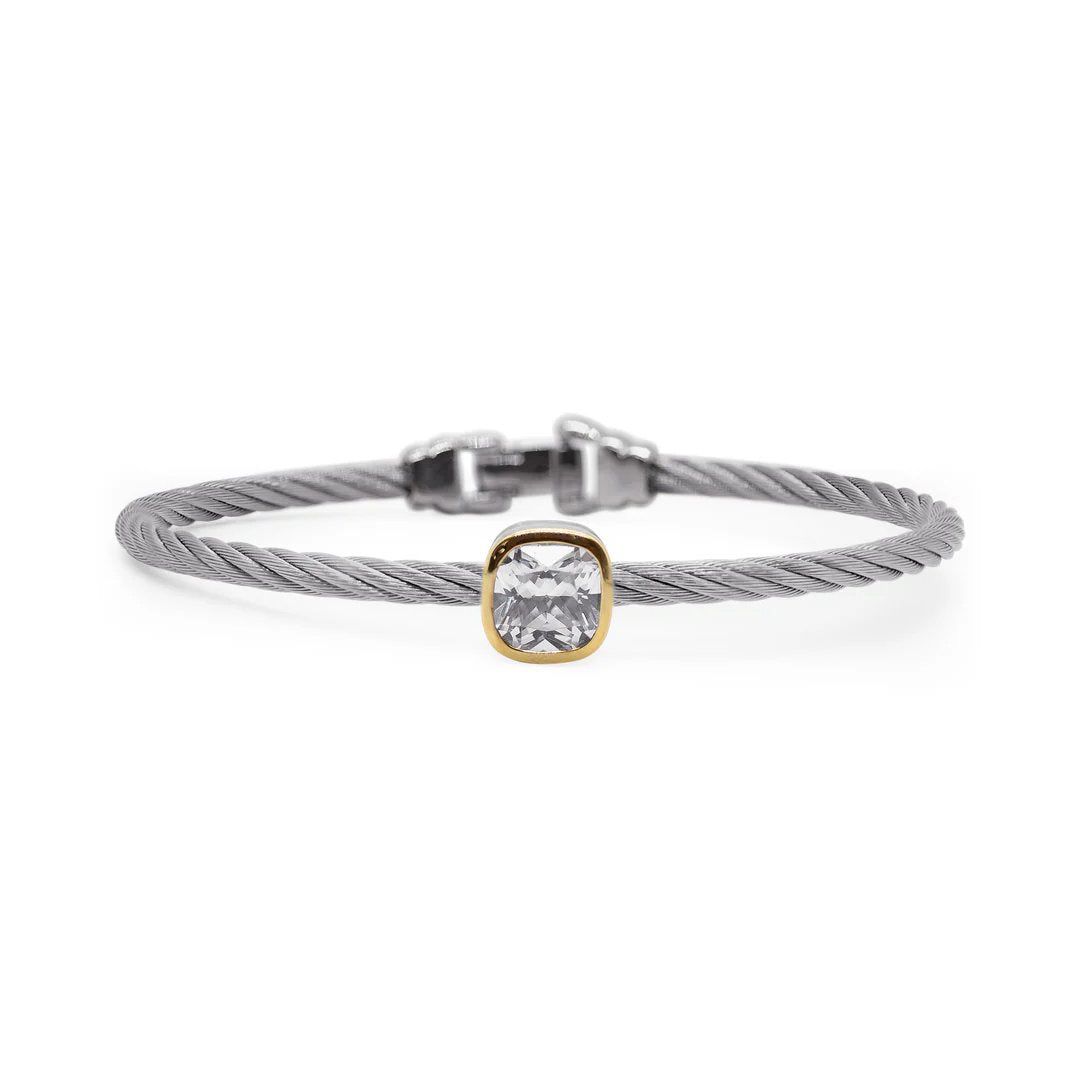 1.00 ctw Lab-Grown Diamond Bangle Bracelet