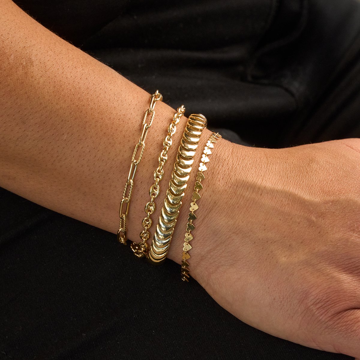 Caterpillar Chain Bracelet