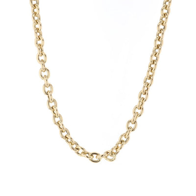 28" Link Necklace - Continental Diamond