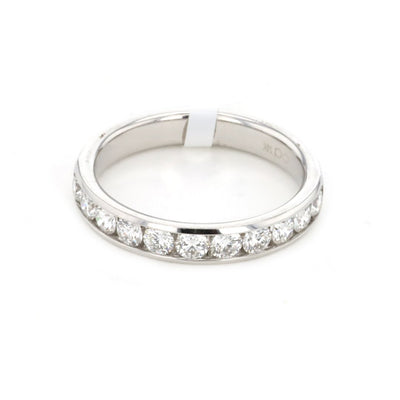 0.72 ctw Diamond Channel Set Band - Continental Diamond