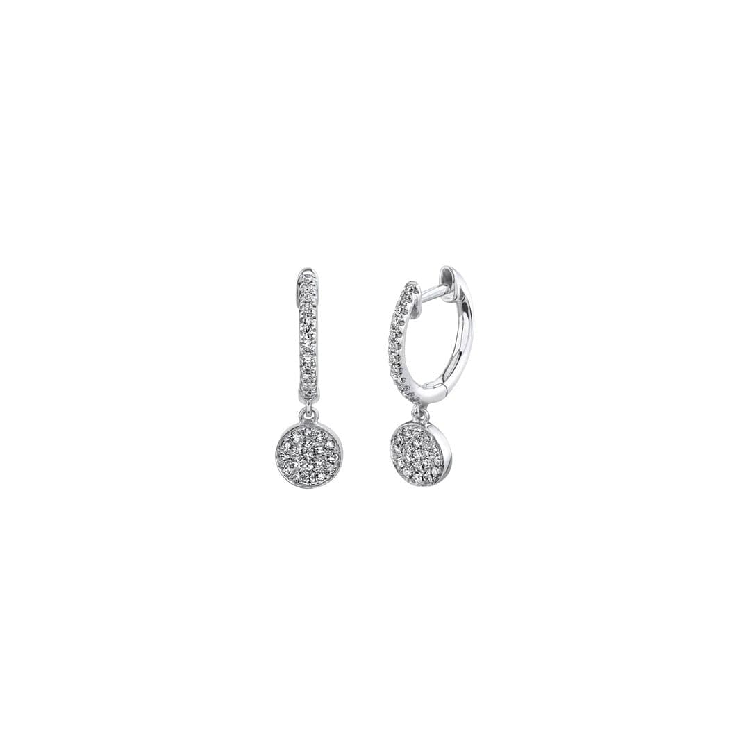 0.18 ctw Diamond Drop Earrings - Continental Diamond