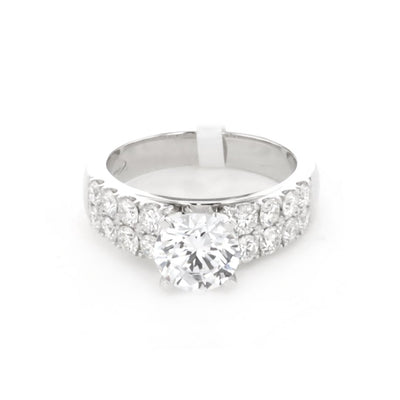0.94 ctw Diamond Solitaire Engagement Ring