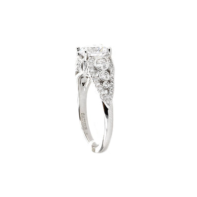 0.47 ctw Diamond Solitaire Engagement Ring - Continental Diamond