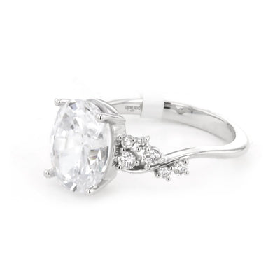 0.19 ctw Diamond Solitaire Engagement Ring - Continental Diamond
