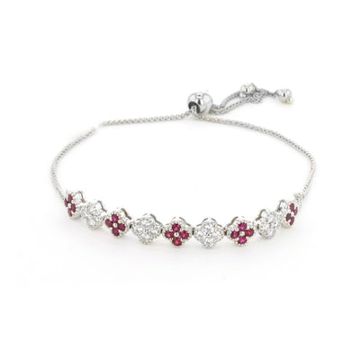 Ruby & Diamond Bracelet - Continental Diamond
