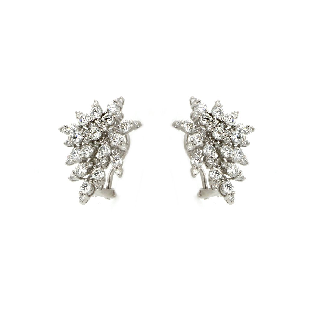3.20 ctw Diamond Earrings - Continental Diamond