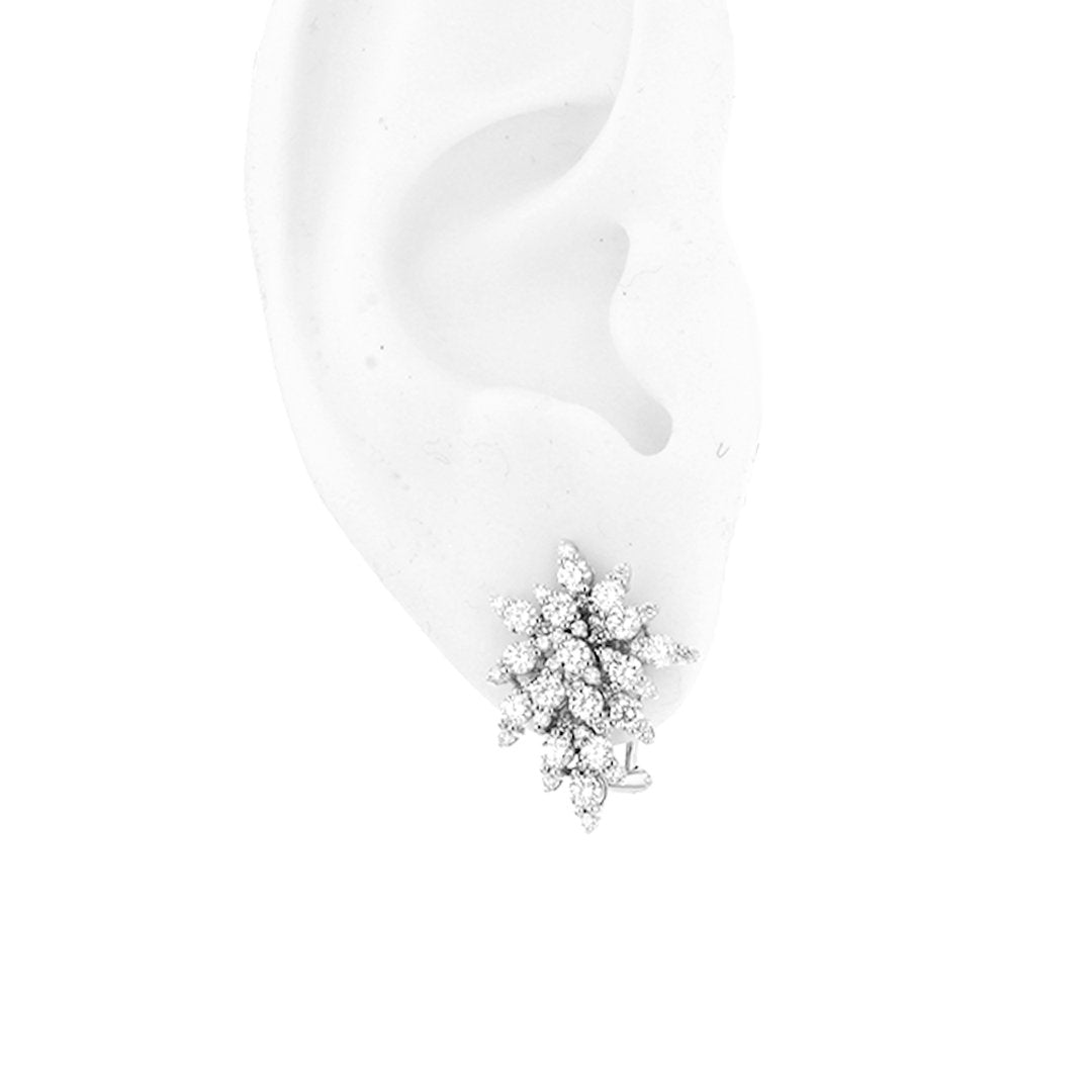 3.20 ctw Diamond Earrings - Continental Diamond