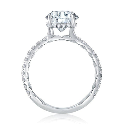 0.44 ctw Diamond Solitaire Engagement Ring - Continental Diamond