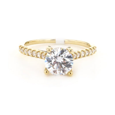0.25 ctw Diamond Solitaire Engagement Ring - Continental Diamond