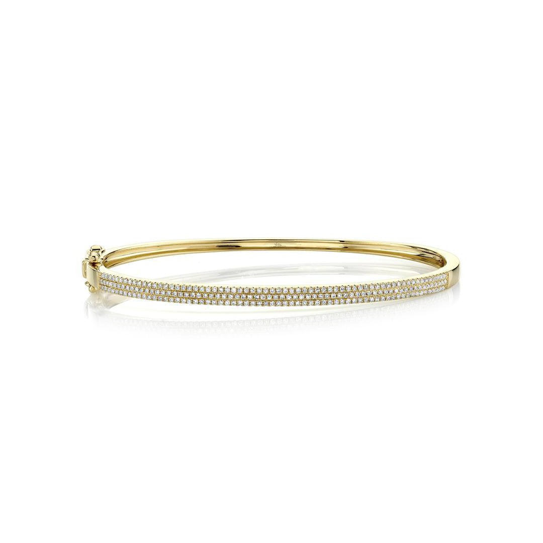 0.52 ctw Diamond Bangle Bracelet