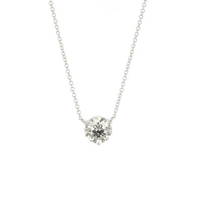 2.60 ct Diamond Pendant Necklace - Continental Diamond