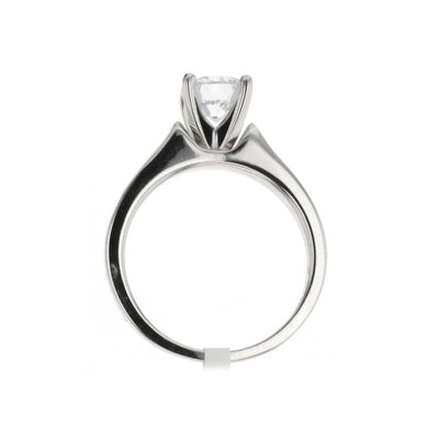 4-Prong Solitaire Engagement Ring - Continental Diamond