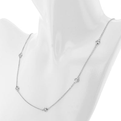 1.87 ctw Diamond By The Yard Necklace
