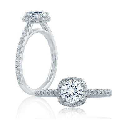 0.50 ctw Diamond Solitaire Engagement Ring - Continental Diamond