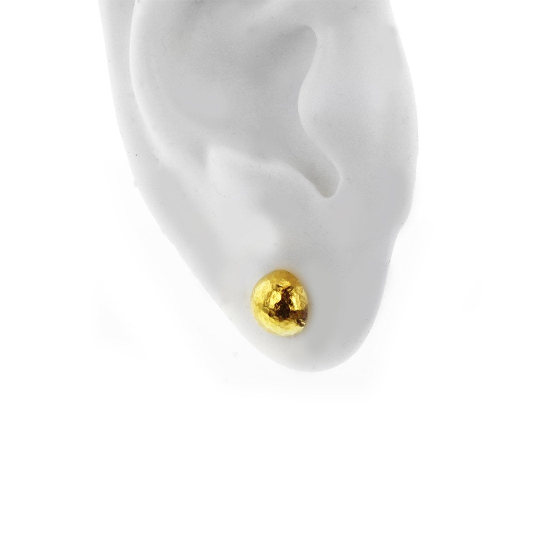 Round Ball Stud Earrings - Continental Diamond