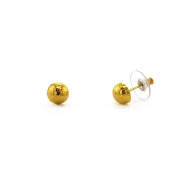 Round Ball Stud Earrings - Continental Diamond