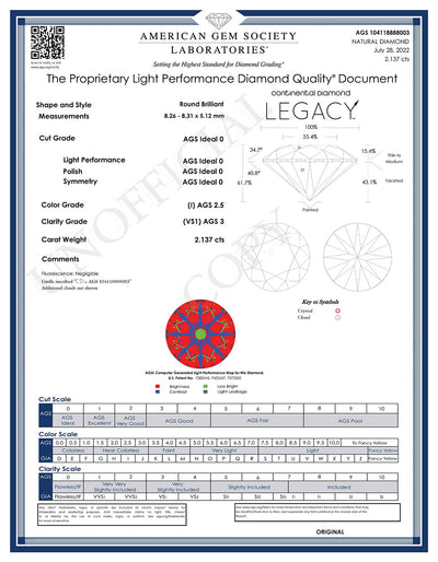 2.13 I/VS1 AGS LEGACY - Continental Diamond