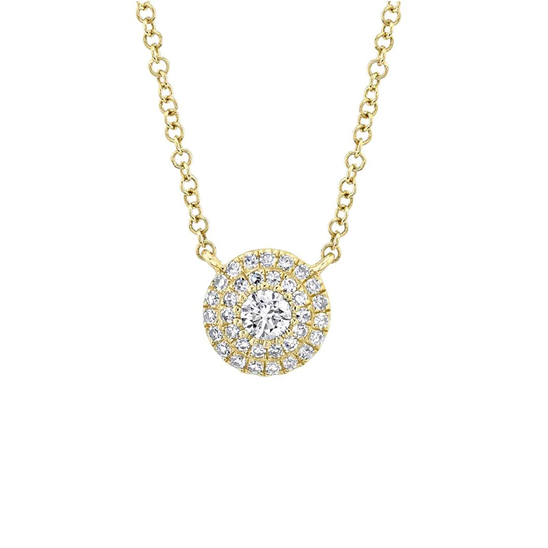 0.19 ctw Diamond Necklace - Continental Diamond