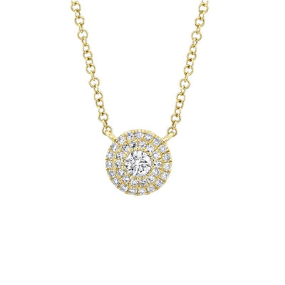 0.19 ctw Diamond Necklace - Continental Diamond