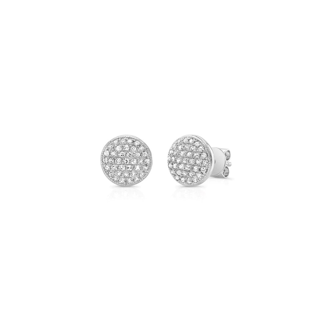 0.23 ctw Diamond Pave Earrings