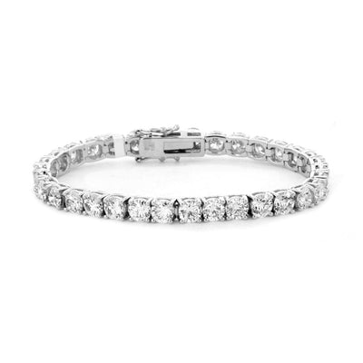 17.02 ctw Diamond Tennis Bracelet - Continental Diamond