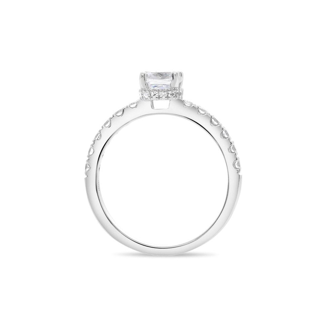 0.42 ctw Diamond Solitaire Engagement Ring - Continental Diamond