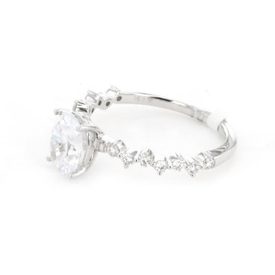 0.26 ctw Diamond Solitaire Engagement Ring - Continental Diamond
