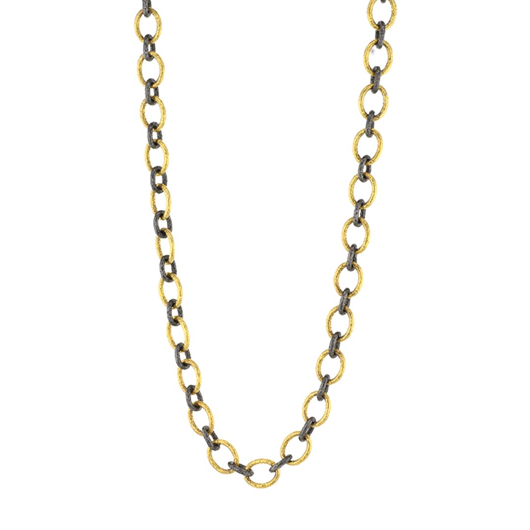 Link Necklace - Continental Diamond