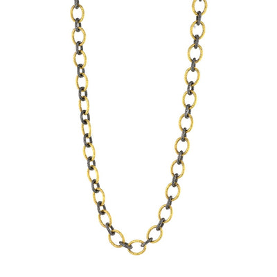 Link Necklace - Continental Diamond