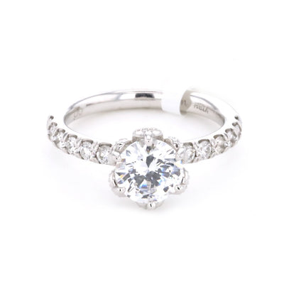 0.47 ctw Diamond Solitaire Engagement Ring - Continental Diamond