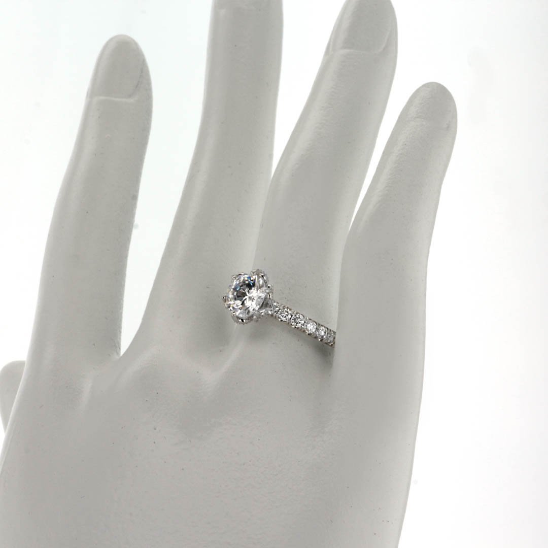 0.47 ctw Diamond Solitaire Engagement Ring - Continental Diamond