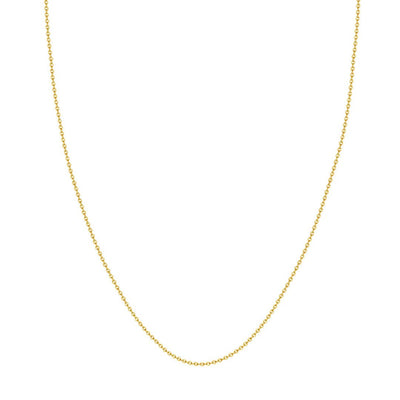 16" 1.50 MM Cable Chain - Continental Diamond