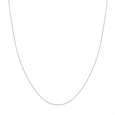 18" 0.9MM Cable Chain - Continental Diamond