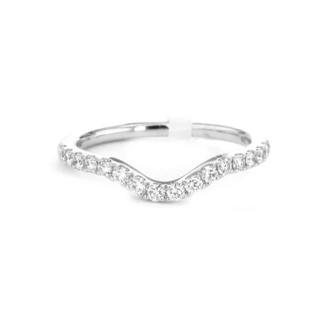 0.34 ctw Diamond Contour Band - Continental Diamond
