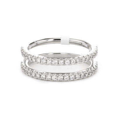 0.55 ctw Diamond Guard Band - Continental Diamond