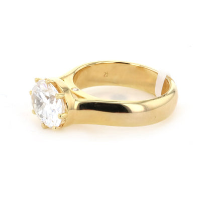 0.02 Diamond Solitaire Engagement Ring - Continental Diamond