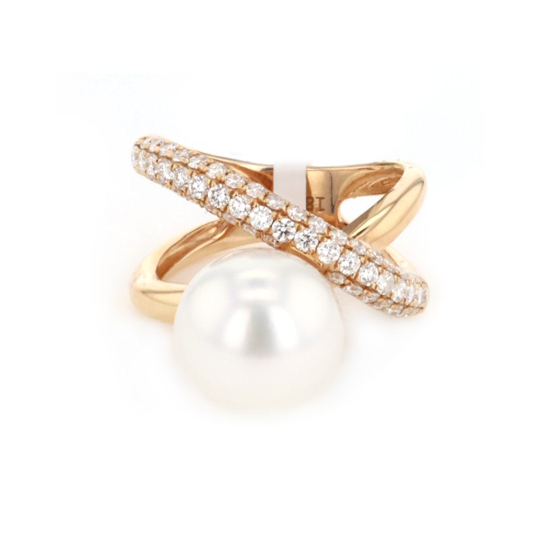 Pearl & Diamond Ring - Continental Diamond
