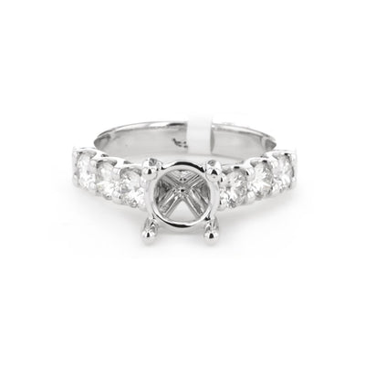 0.90 ctw Diamond Solitaire Engagement Ring - Continental Diamond