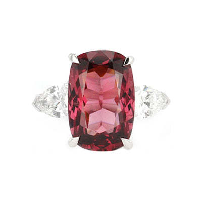 Pink Spinel & Diamond Ring - Continental Diamond