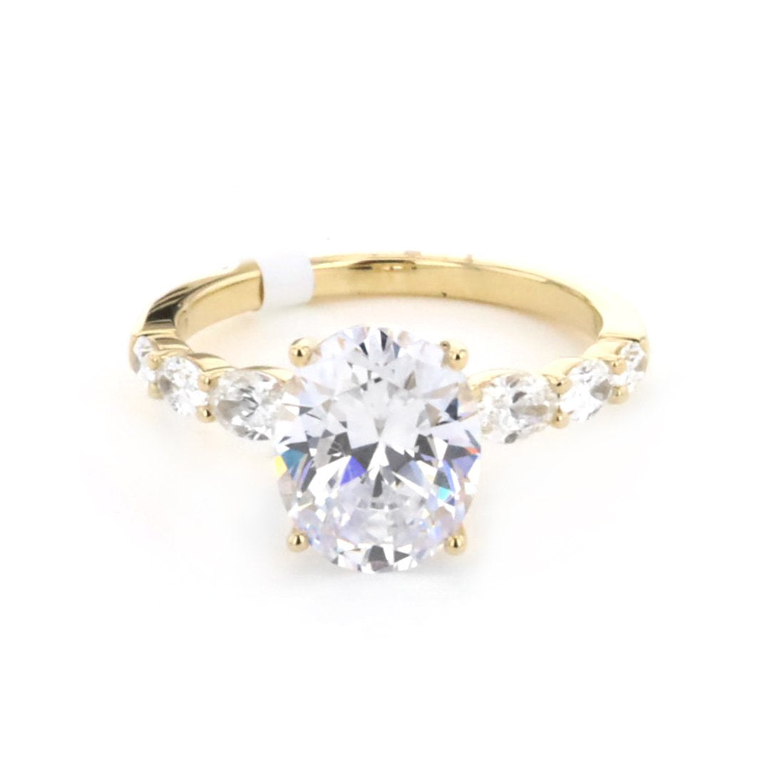 0.55 ctw Diamond Solitaire Engagement Ring - Continental Diamond